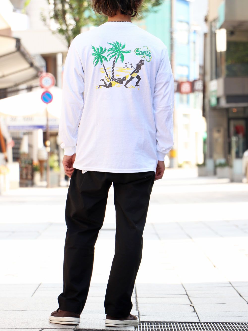 サマーマッドネス ロングスリーブTシャツ (ホワイト) / Summer Madness L/S Tee (WHITE)