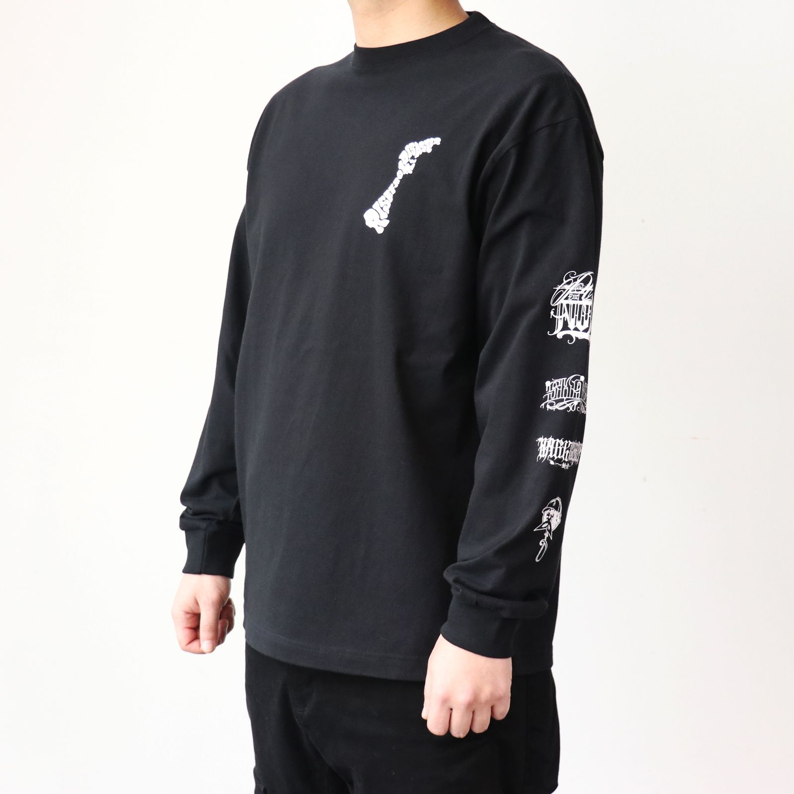 "PLAY FOR NOTO" Mr. DOGGY L/S T-SHIRT