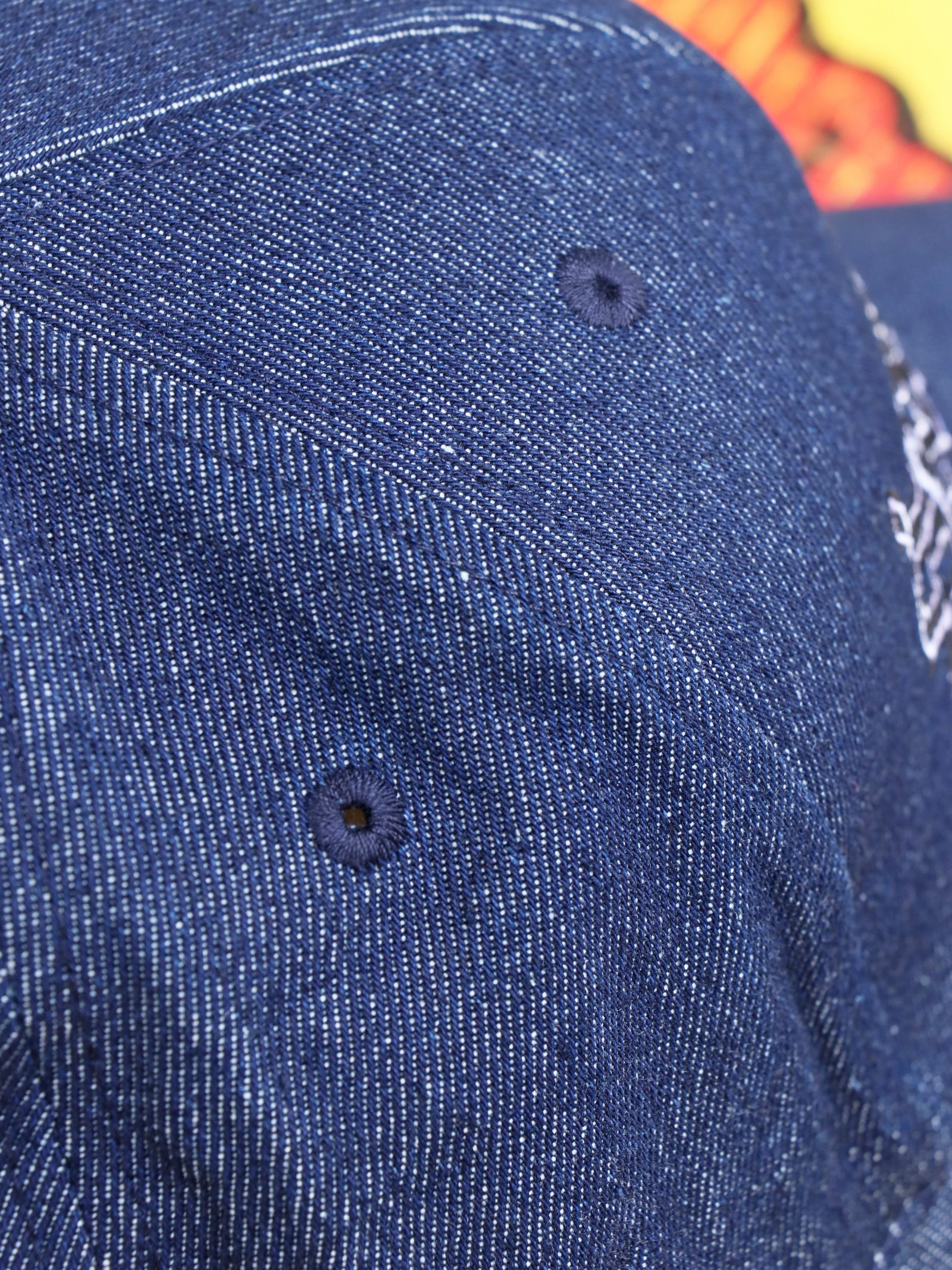 SKANDA カーブバイザーミドルキャップ / SKANDA Curve Visor Middle Cap (DENIM)