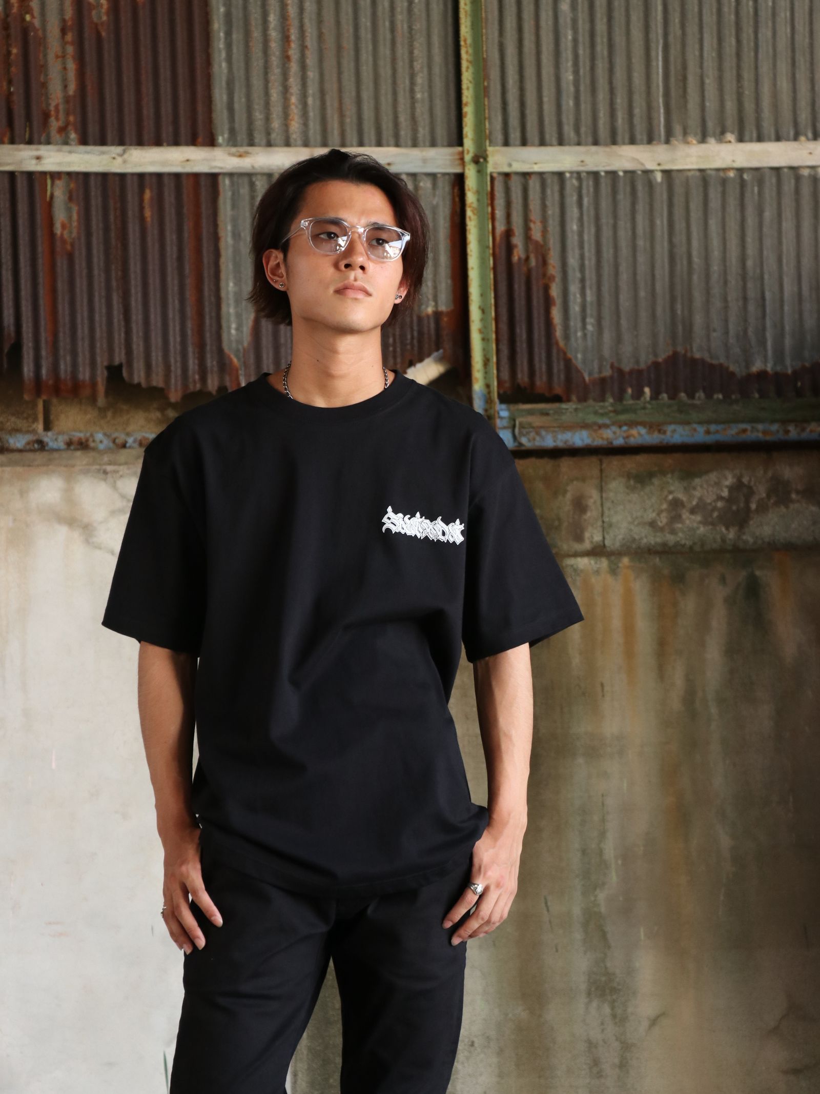 ZYS LOGO TEE / ZYS ロゴ Tシャツ (ブラック）