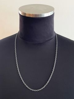 STANDARD NECK CHAIN "OVAL" 60cm (SILVER925)