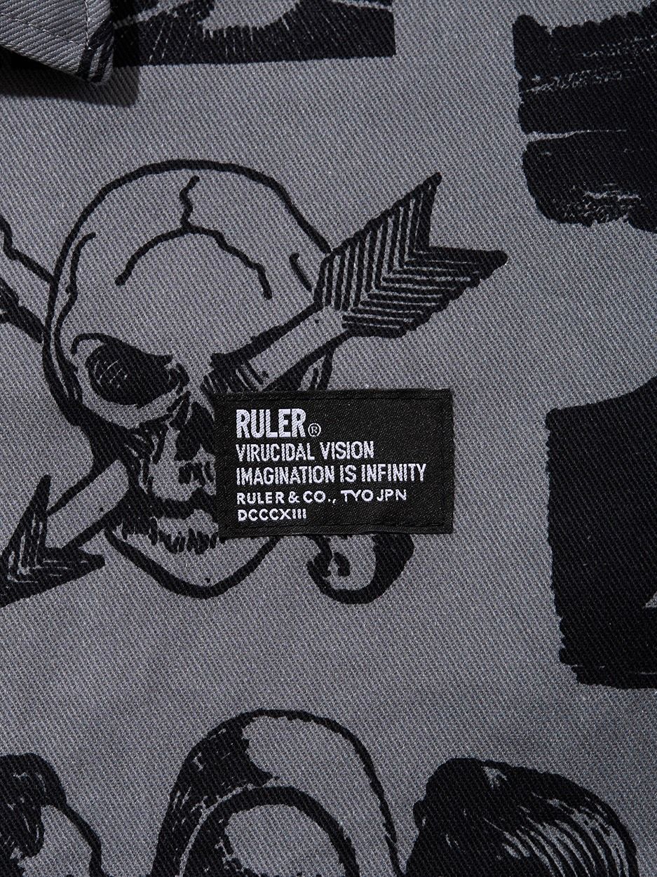 PULP SKULL DRIZZLER (GRAY)