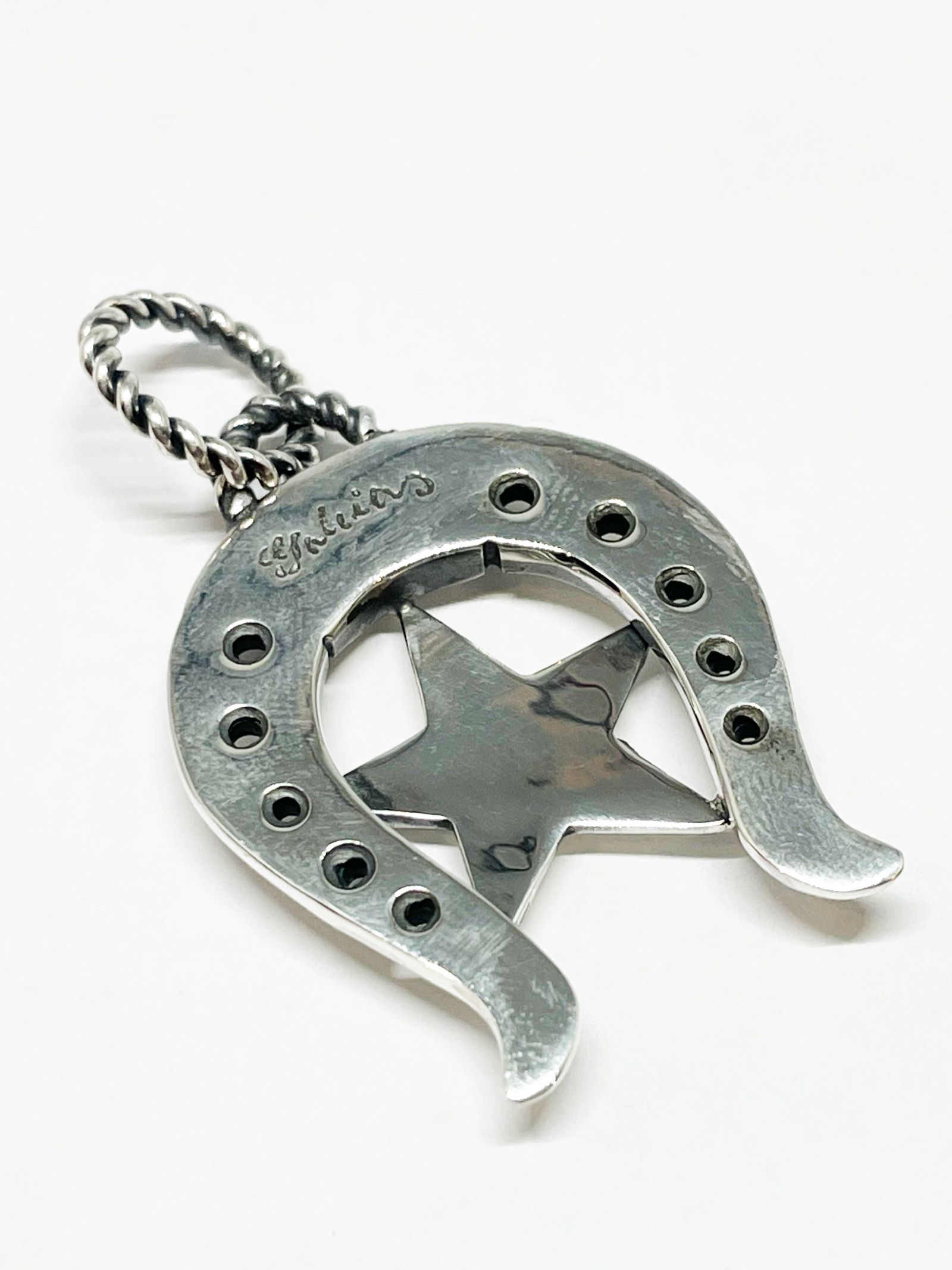 STAR & HORSESHOE NECKTOP (SILVER925)