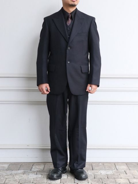 WALL SYREET SNAPY SUIT (DARK NAVY)