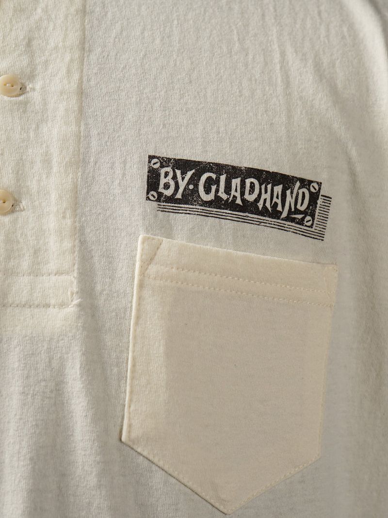BY GLADHAND - JACK TAR - S/S HENRY T-SHIRTS (WHITE) | SKANDA