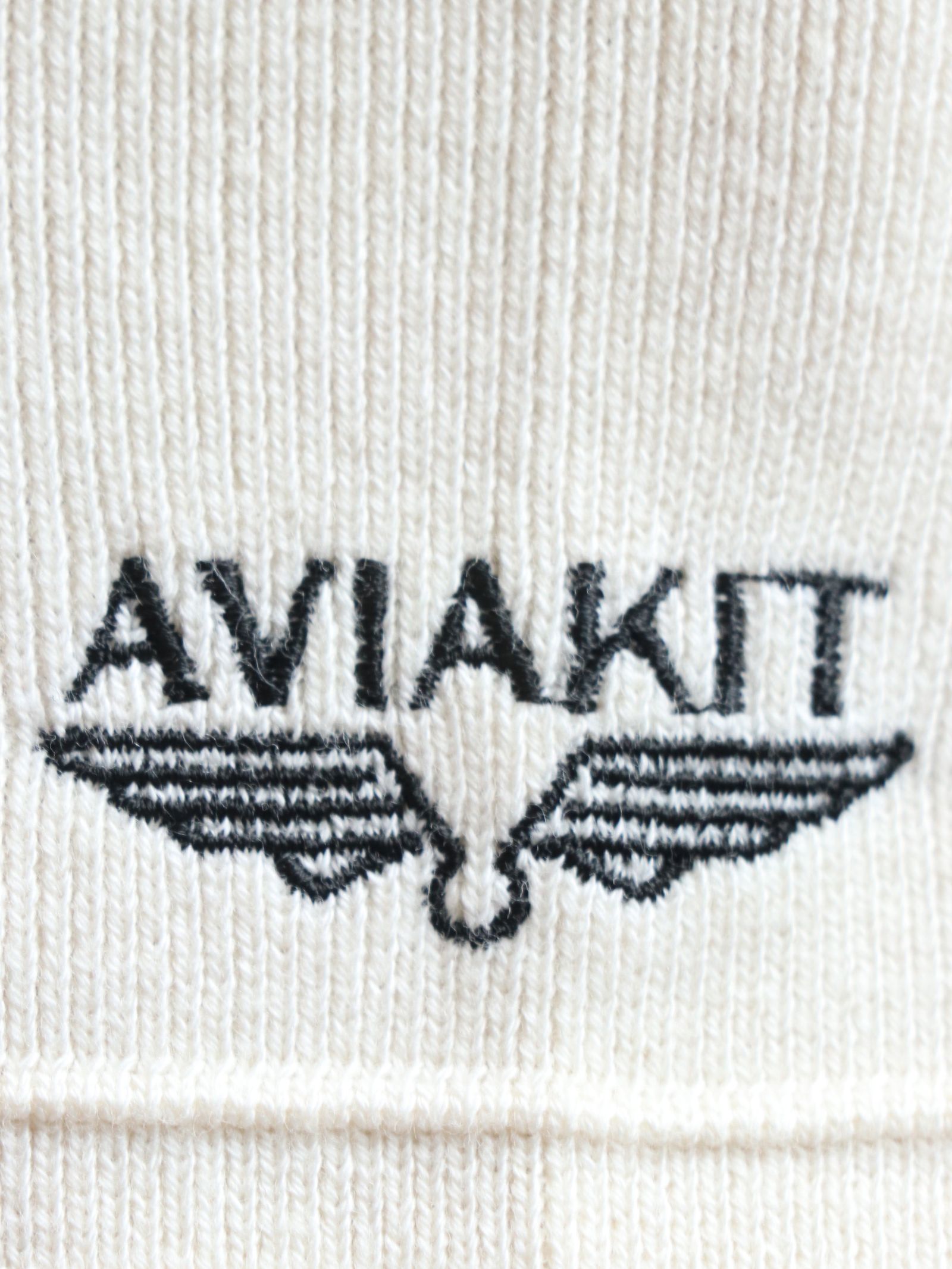 【即日発送可能】AVIAKIT WAFFLE T-SHIRTS (OATMEAL)