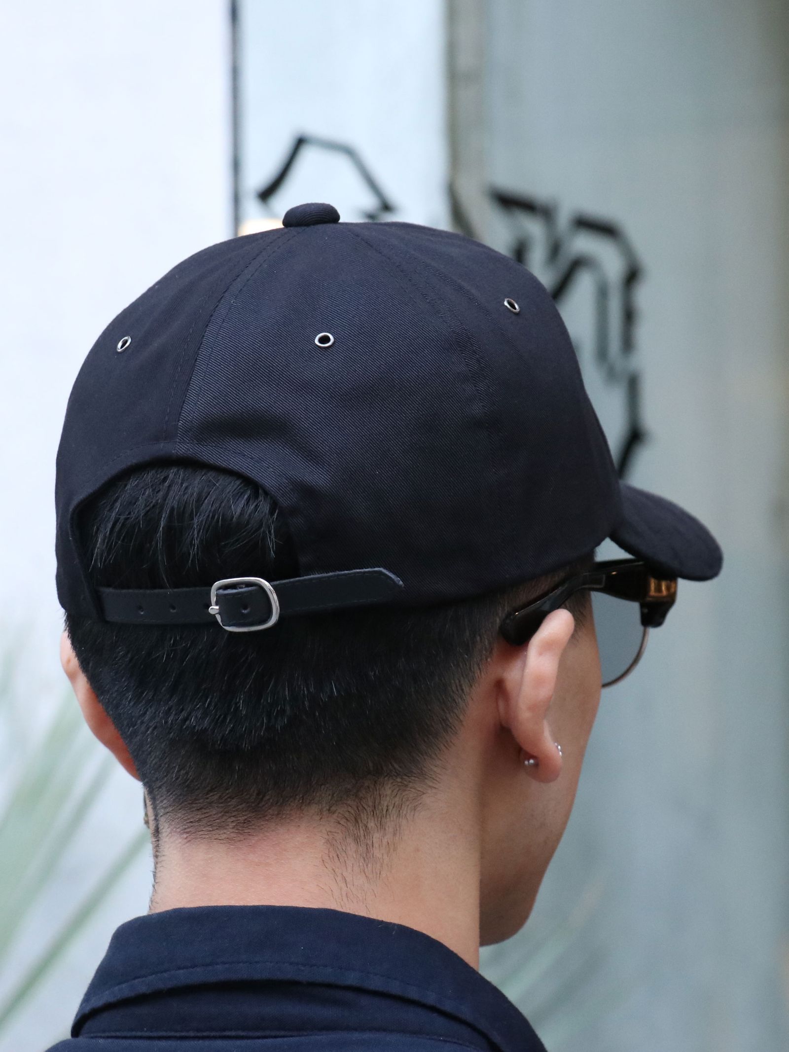 【即日発送可能】LEWIS LEATHERS LOGO CAP (BLACK×GOLD)