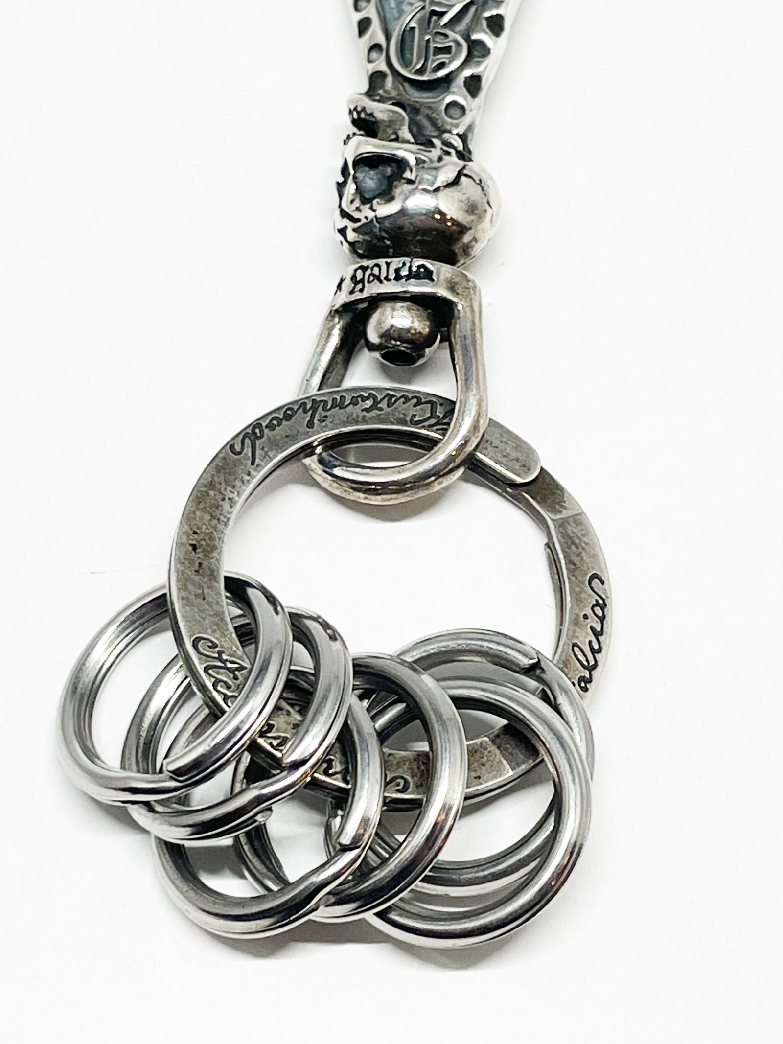 COFFIN SILVER KEYHOLDER (SILVER925)