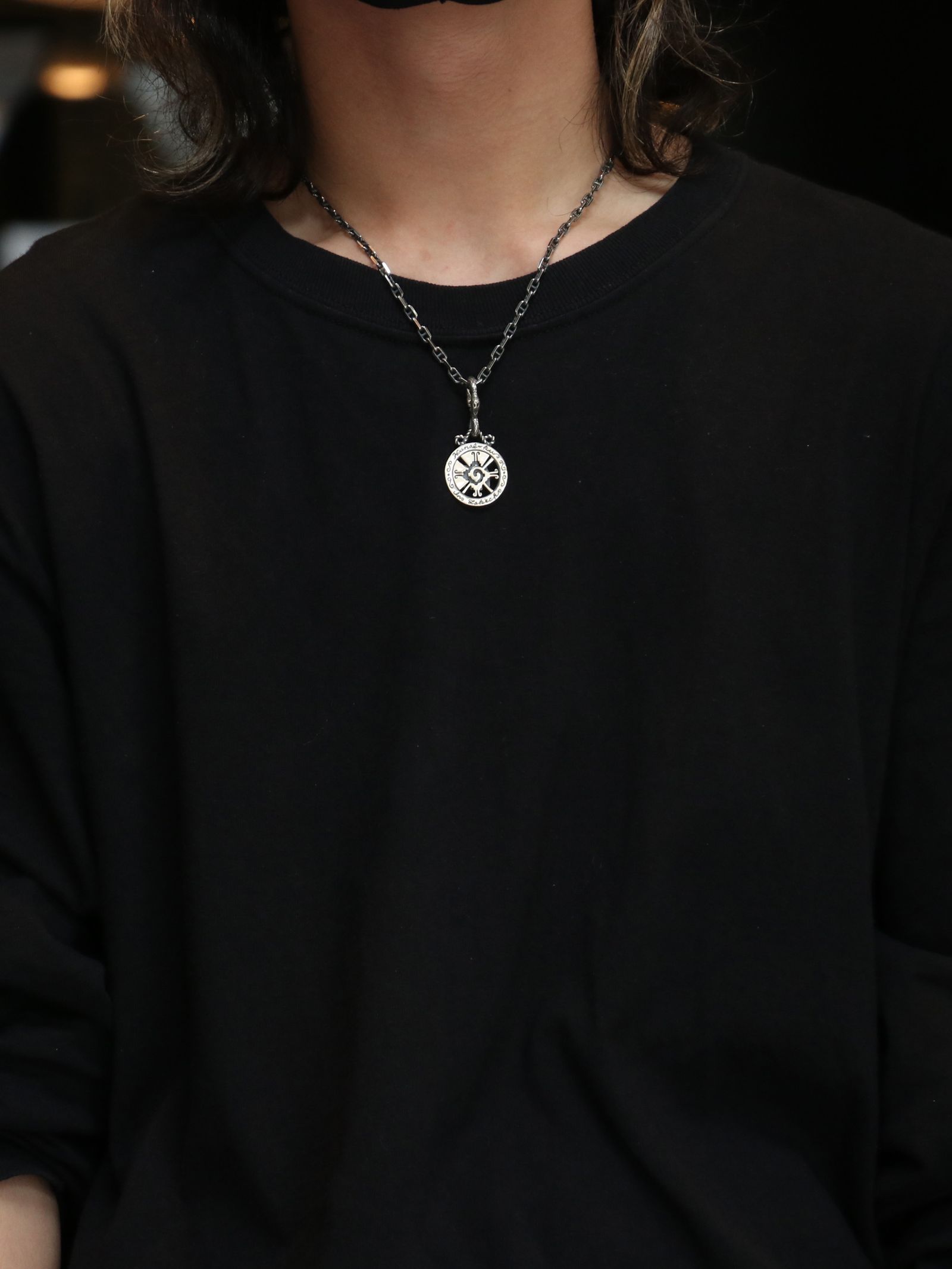 HUNABU-KU & EAGLE SNAKE NECK TOP (SILVER925)