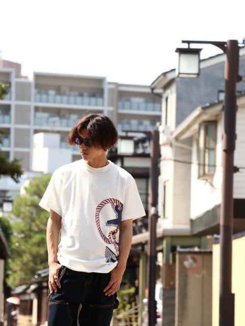 シンプルなアメカジコーディネート
