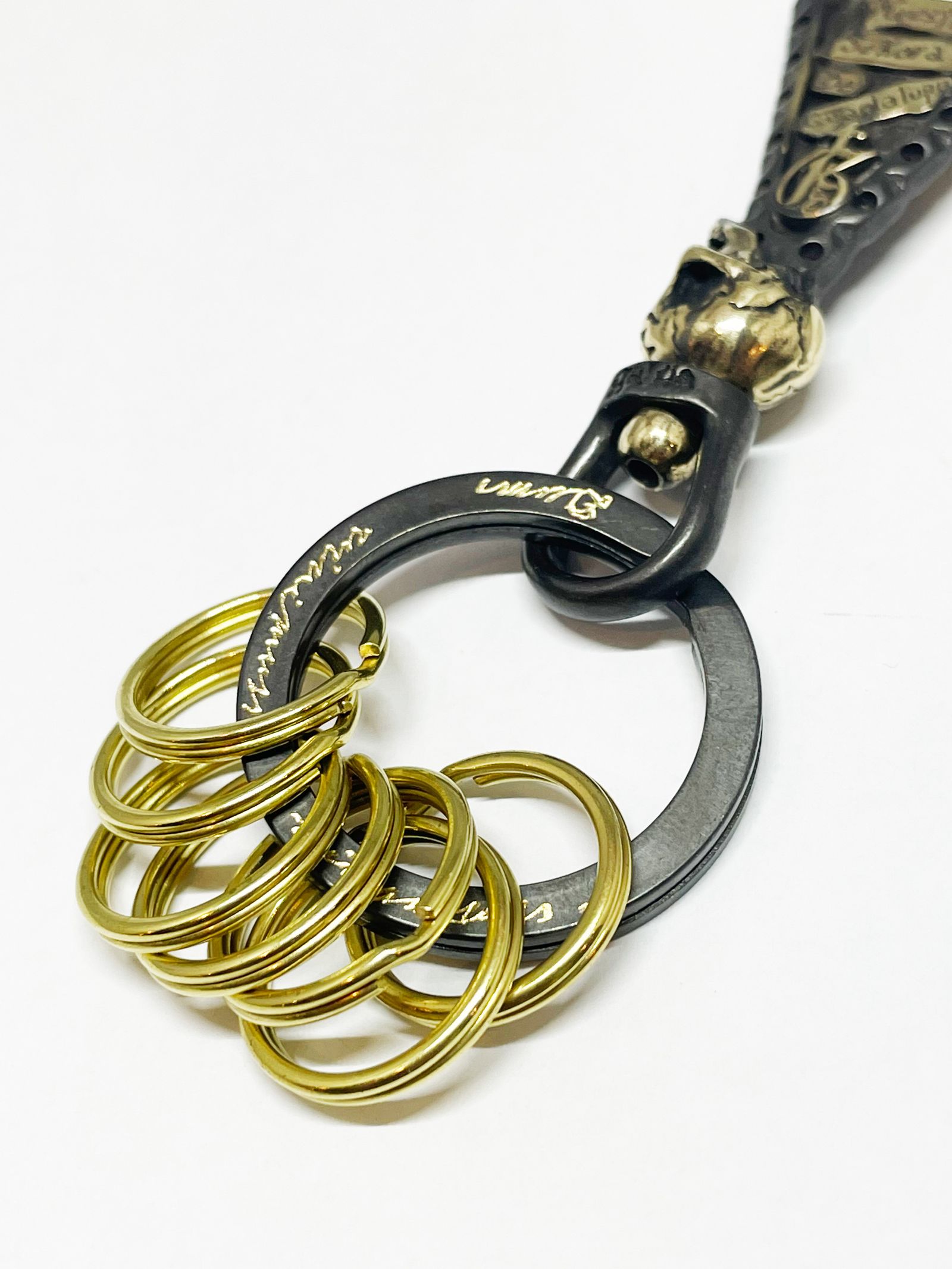 【即日発送可能】COFFIN BRASS KEYHOLDER (BLACK)