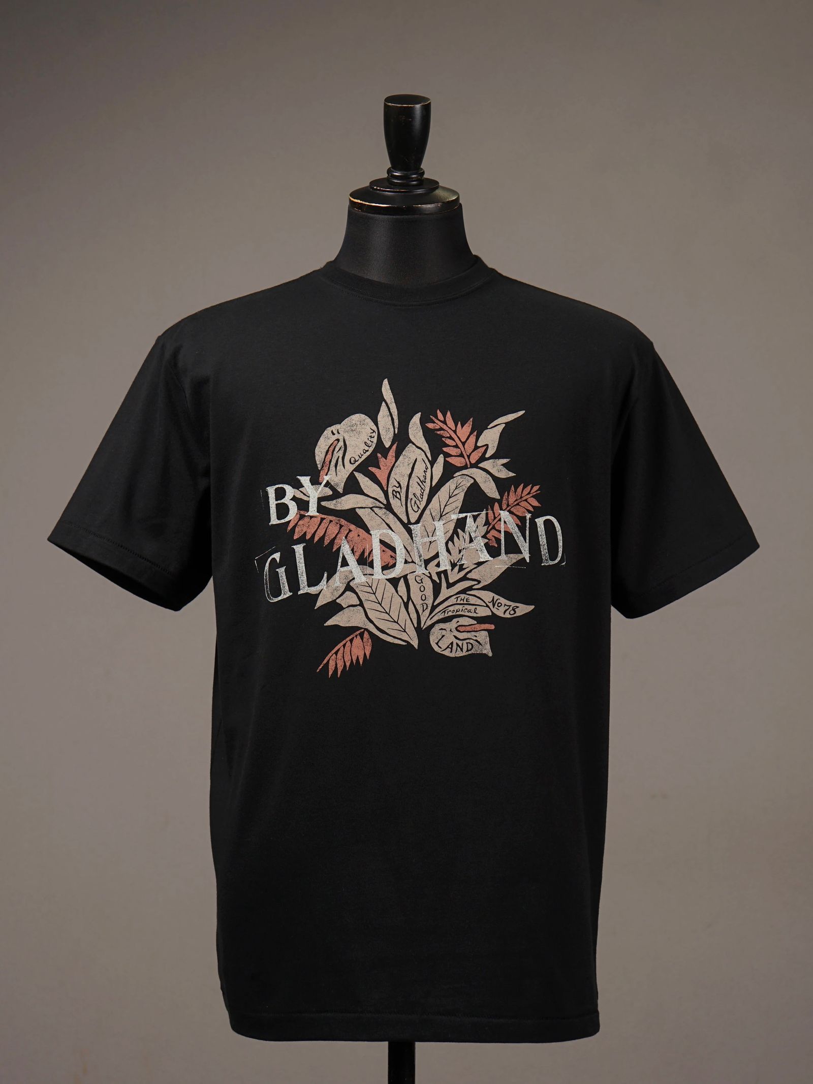 TROPICAL - S/S T-SHIRTS (BLACK)