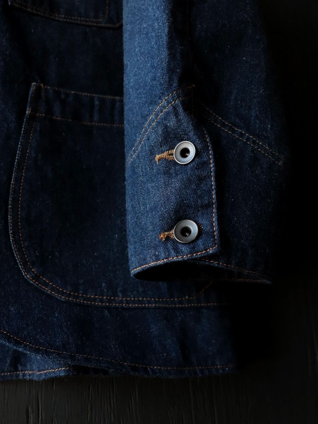 1910s 9oz DEATH VALLEY JACKET (DARK INDIGO)