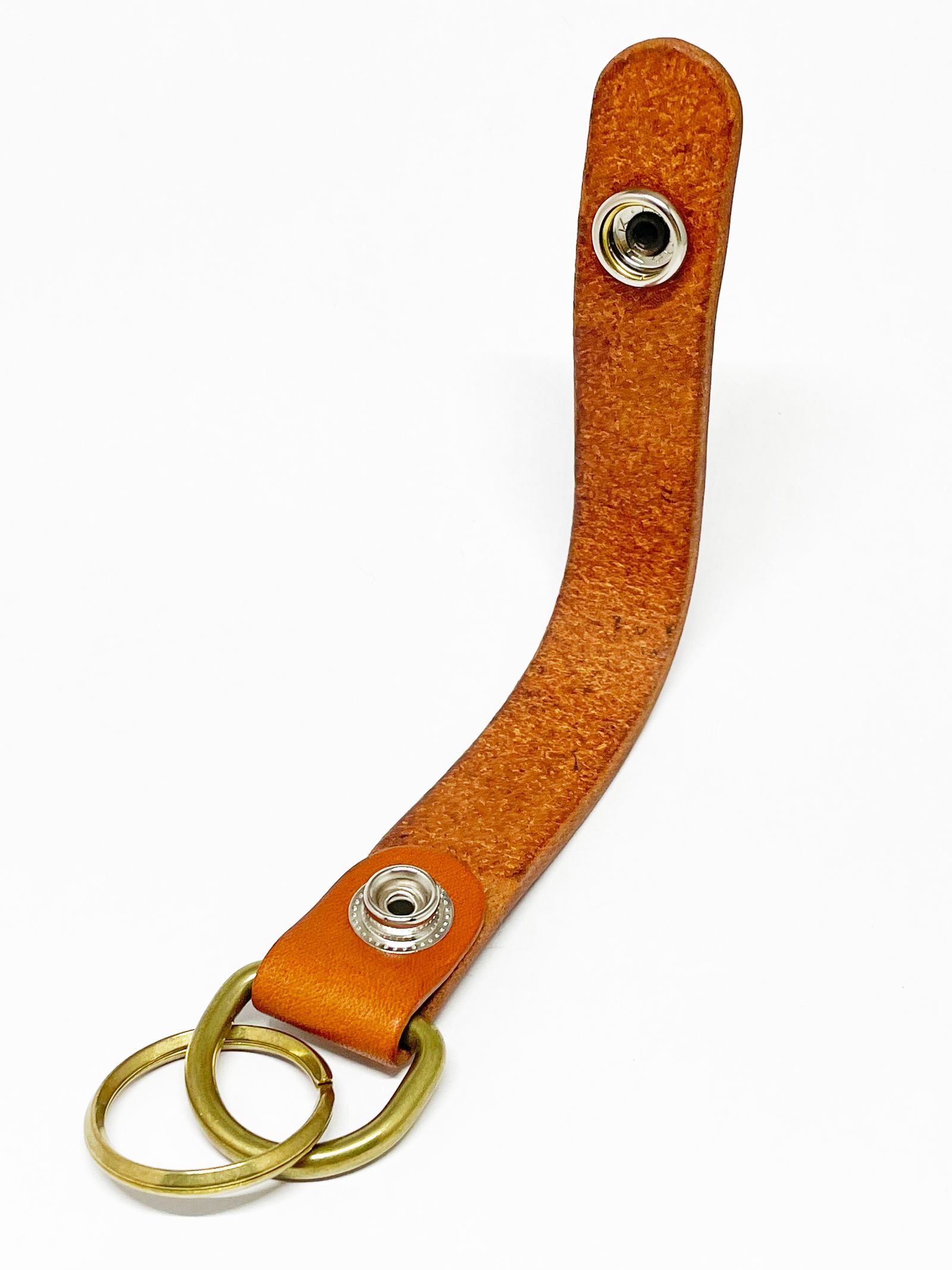 LVC x SKANDA LEATHER LOOP HOLDER "NUTURAL"