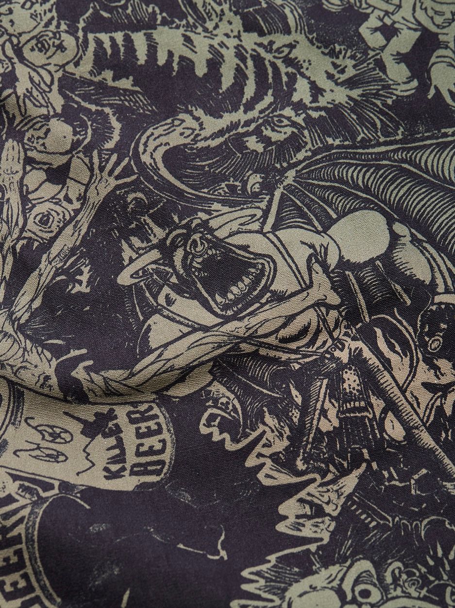WAY OF LIFE SKATE SHORTS (KHAKI)