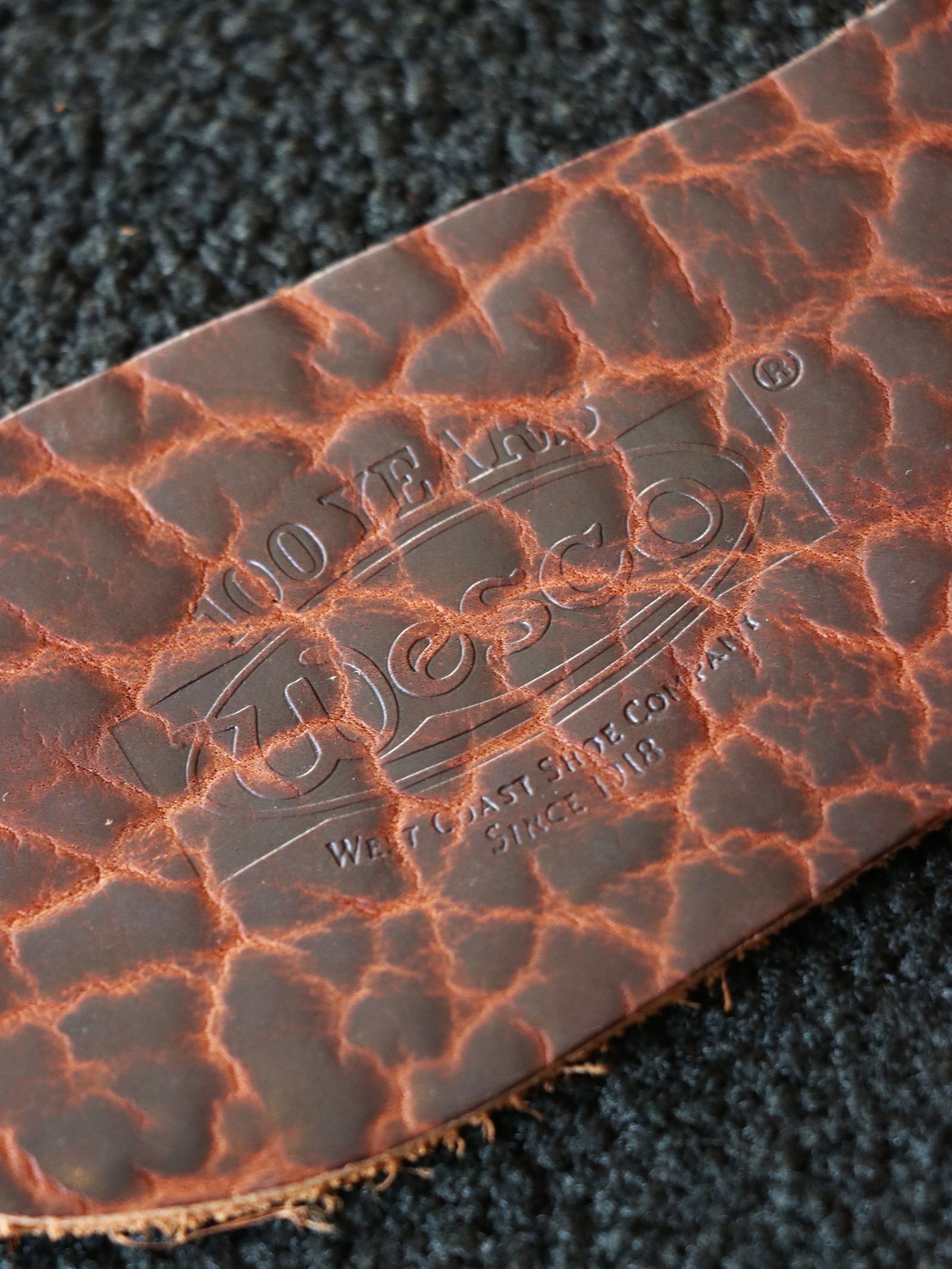 【日本限定】LEATHER BOOT INSERT "BISON"