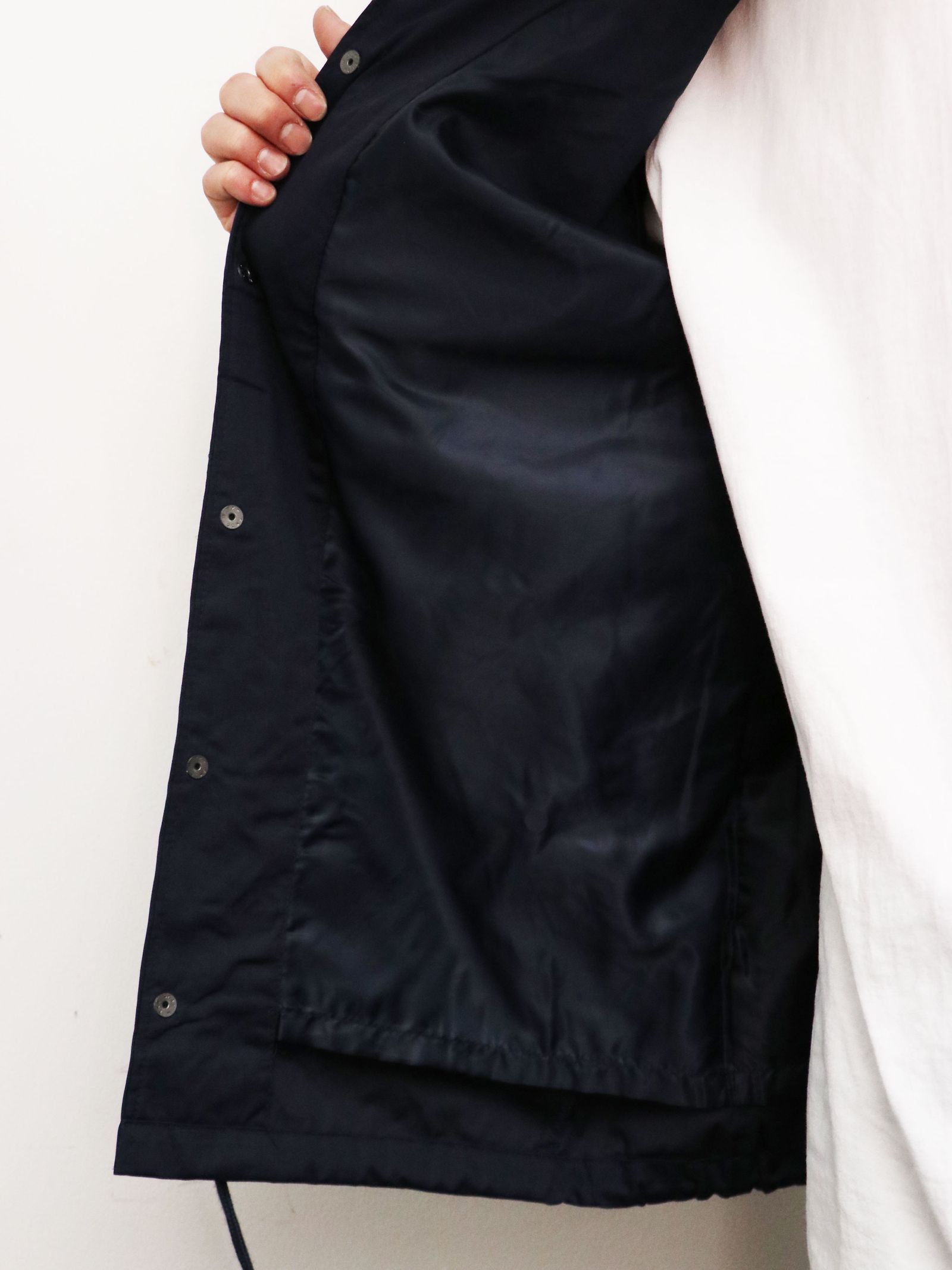 SKANDA ORIGNAL T/C コーチジャケット (ネイビー) / SKANDA ORIGNAL  T/C COACH JACKET (NAVY)