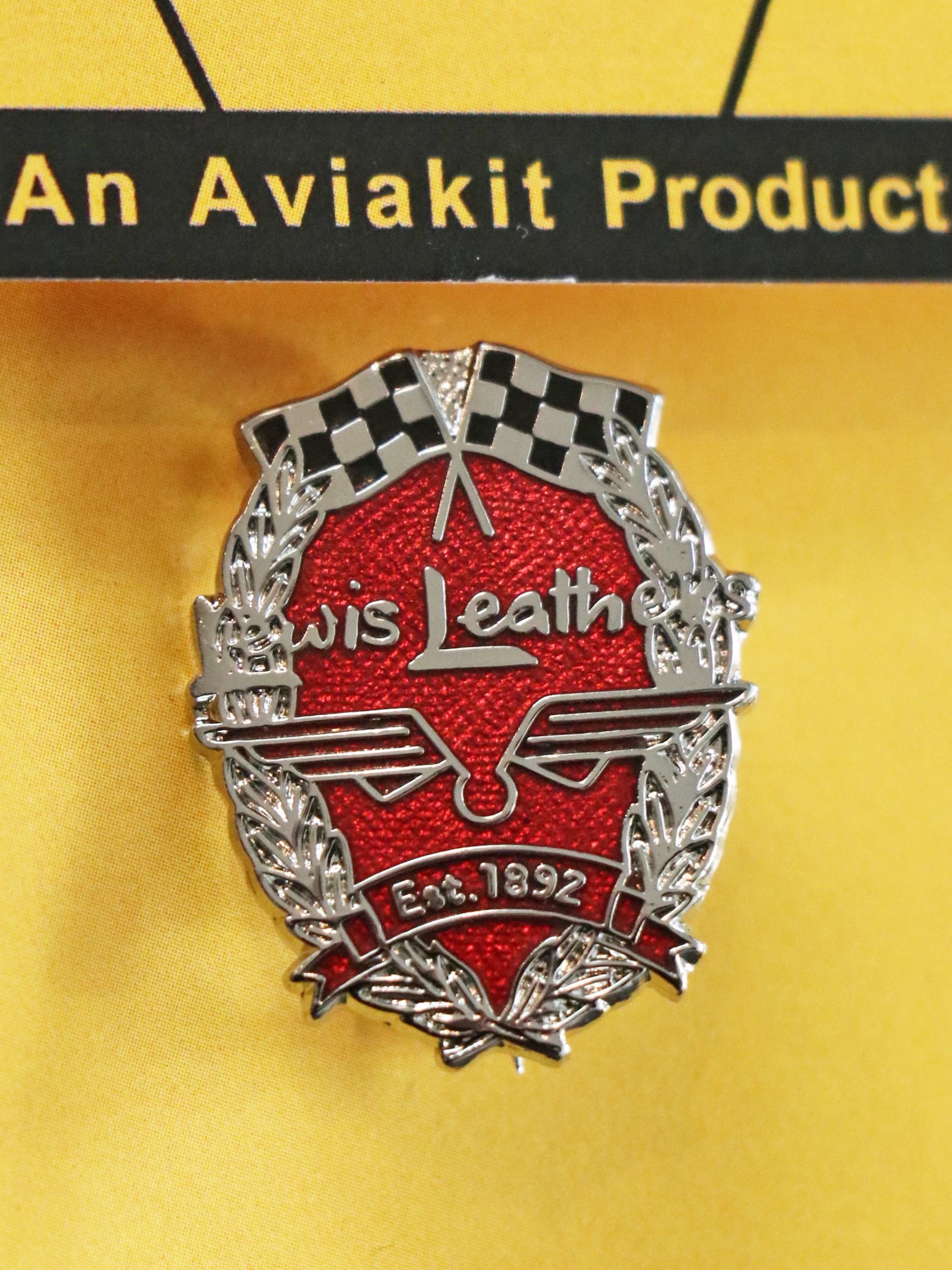 【即日発送可能】"LEWIS LEATHER" BADGE