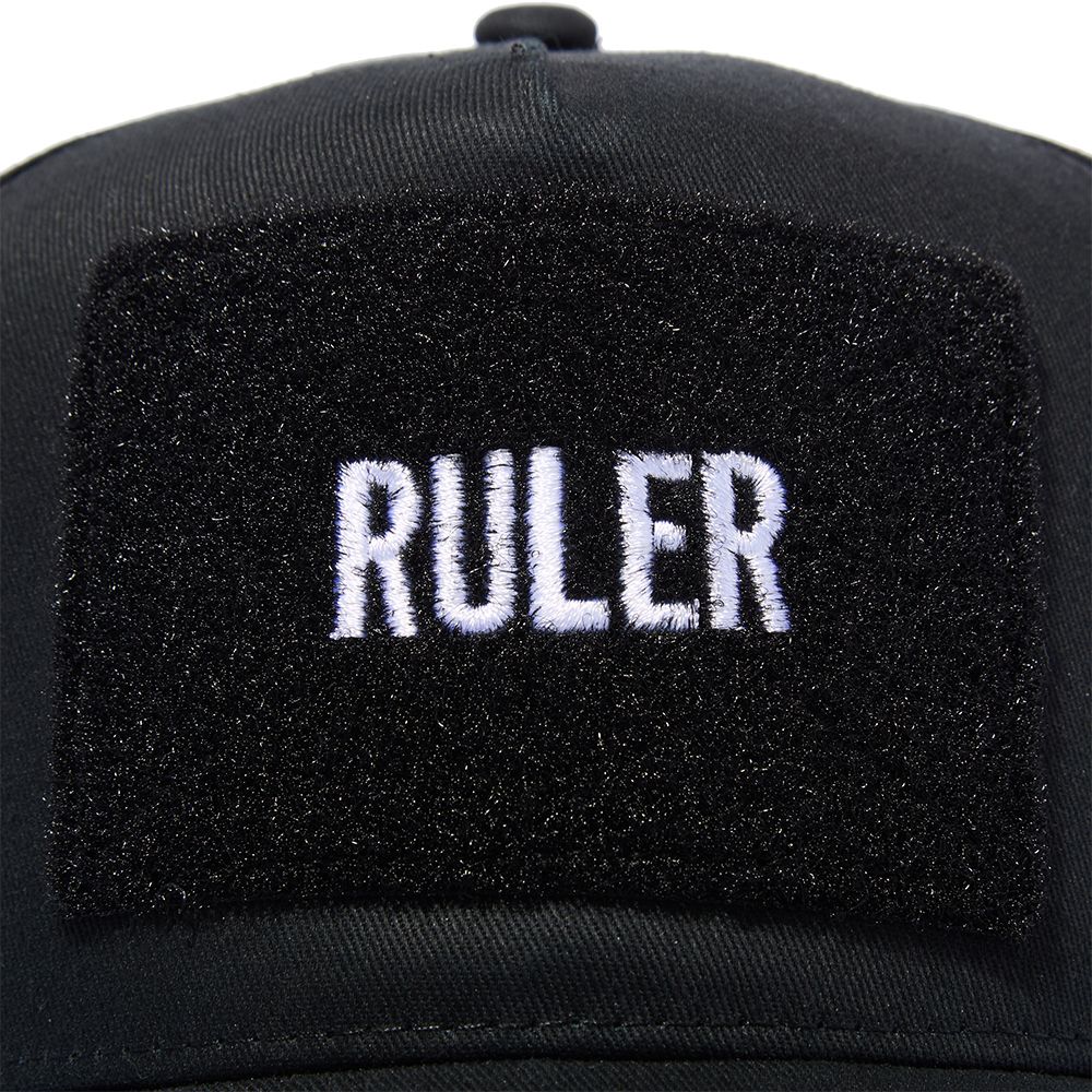 I.D. PATCH TWILL 5 PANEL CAP (BLACK)