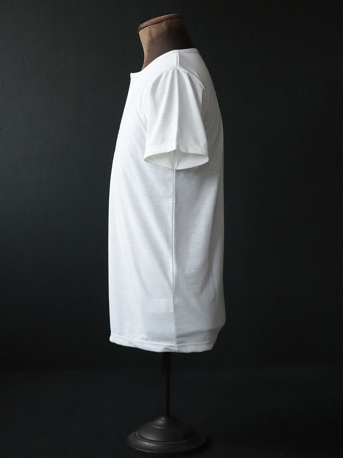 BS HENRY NECK COOLING UNDERWEAR (BONE WHITE)