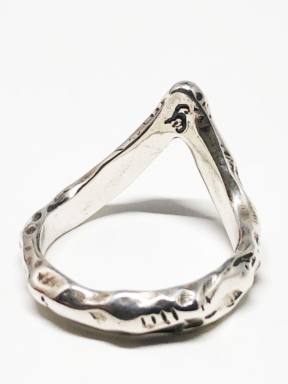 SLIM ROCK RING (SILVER925)