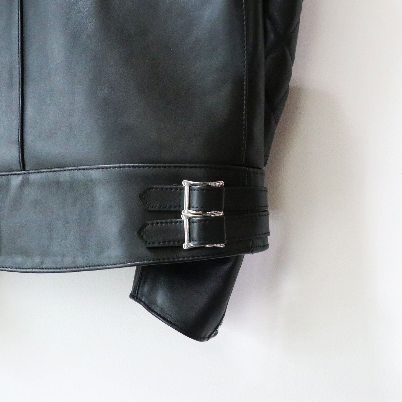 【即日発送可能】#445T SUPER MONZA TIGHT FIT / BLACK HORSE HIDE / 38inch