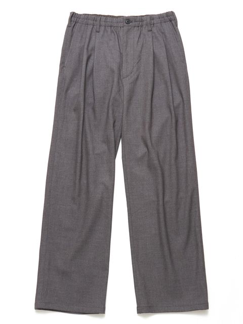 ワイド スラックス / WIDE SLACKS (CHARCOAL GRAY)
