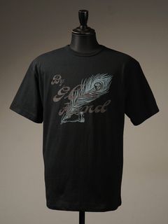 PEACOCK QUILL - S/S T-SHIRTS (BLACK)