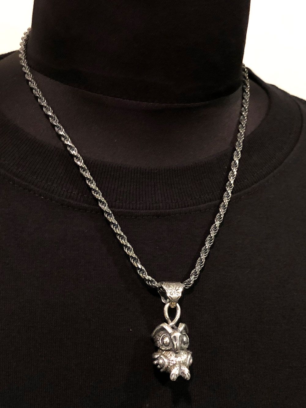 OWL NECKTOP (SILVER925)