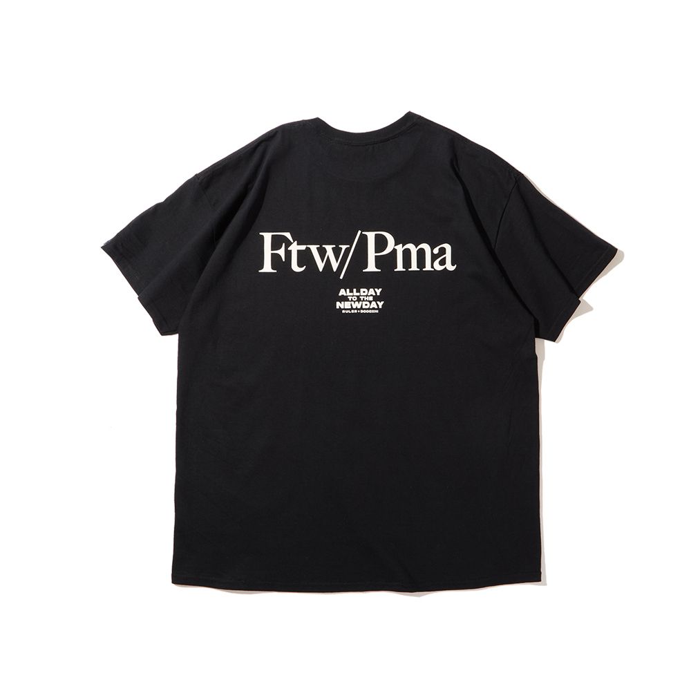 NEWDAY 60z. S/S TEE (WHITE, NAVY, BLACK)