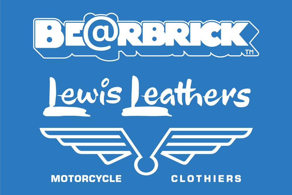 BE@RBRICK × Lewis Leathers