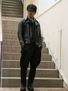 "大事な時にキメる" フォーマルとLewis Leathersの組み合わせ