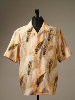 PEACOCK QUILL - S/S SHIRTS (ORANGE)