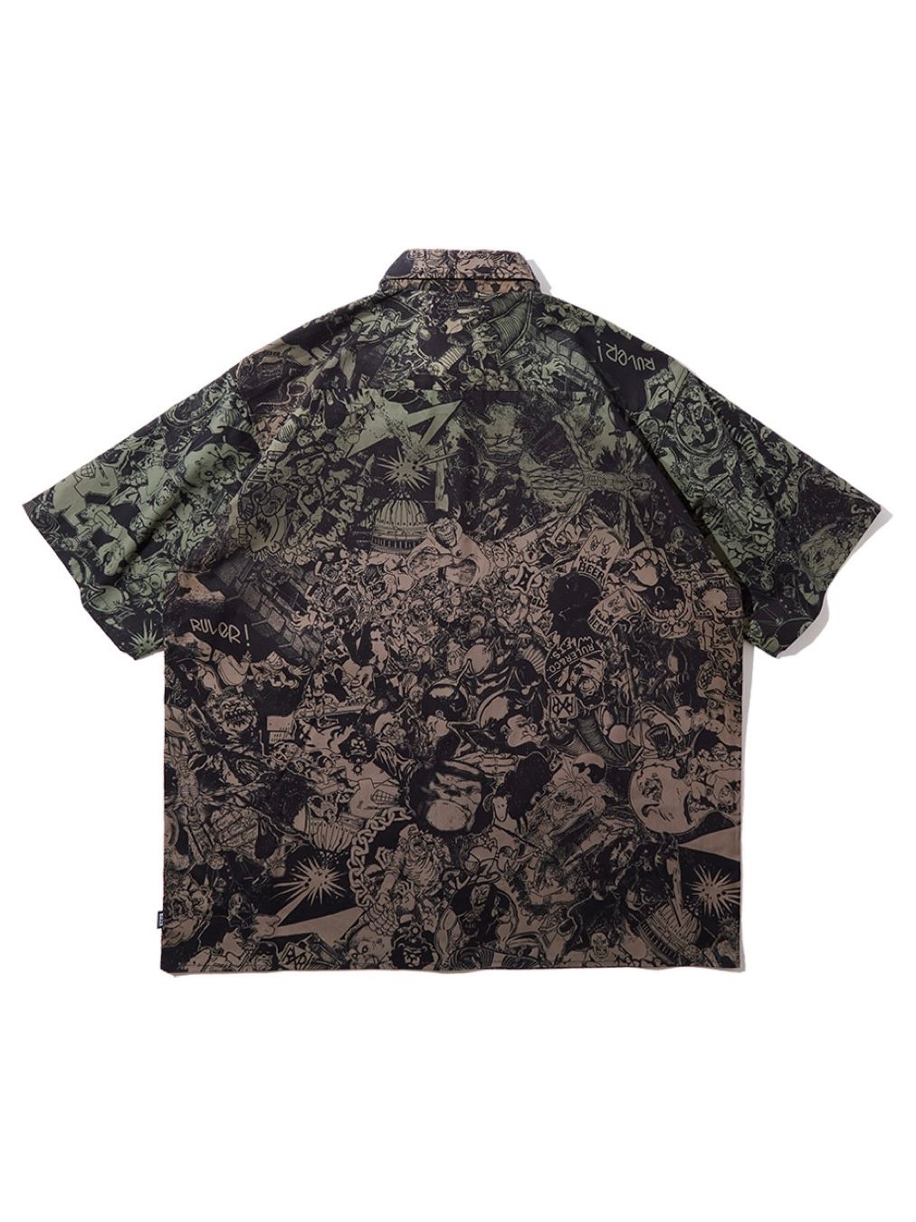WAY OF LIFE S/S WORK SHIRT（KHAKI）