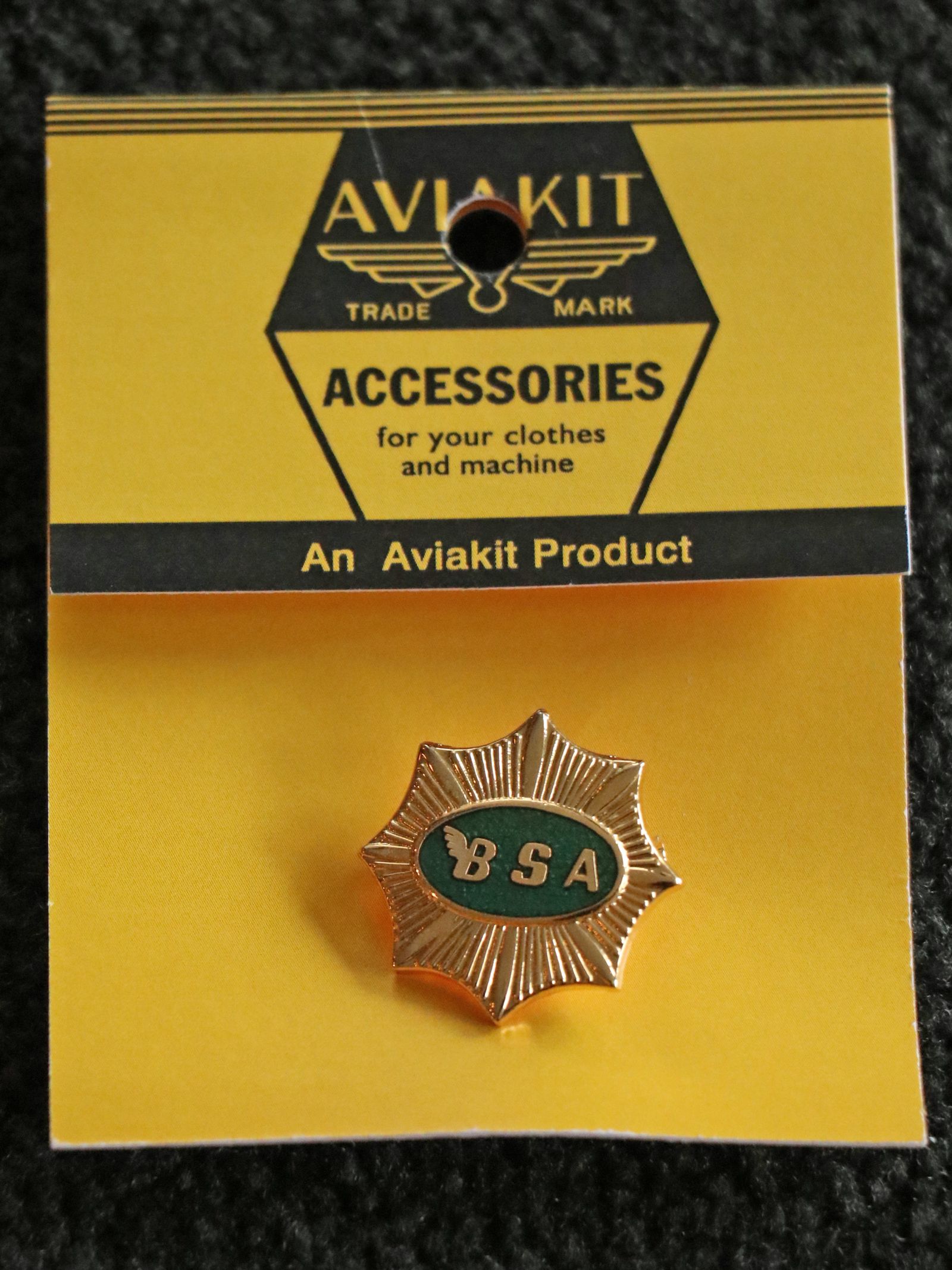 【即日発送可能】"BSA GOLD STAR" BADGE