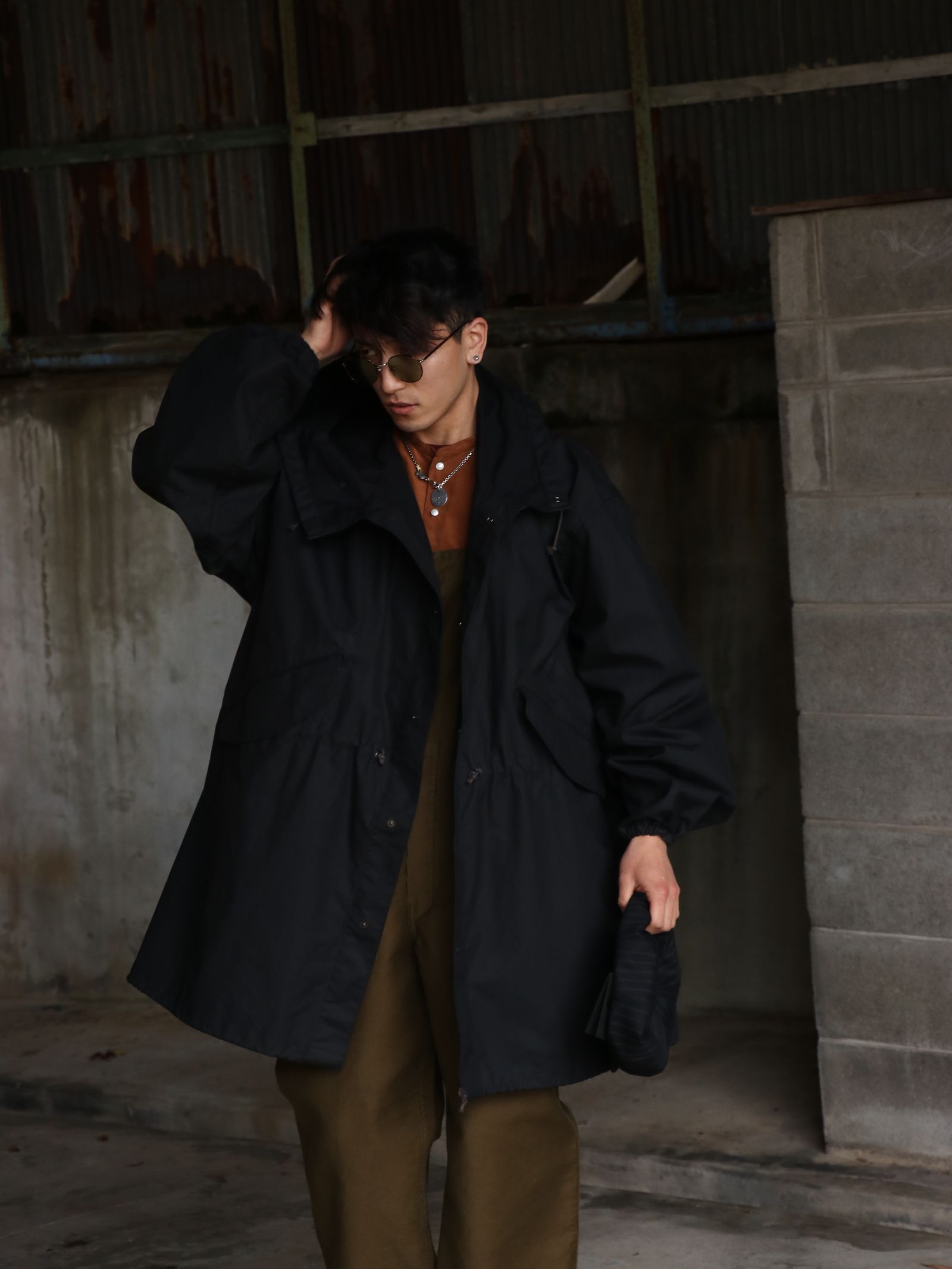 BLACK SIGN - British Oiled Cotton Devil Dogs Coat / ブリティッシュ