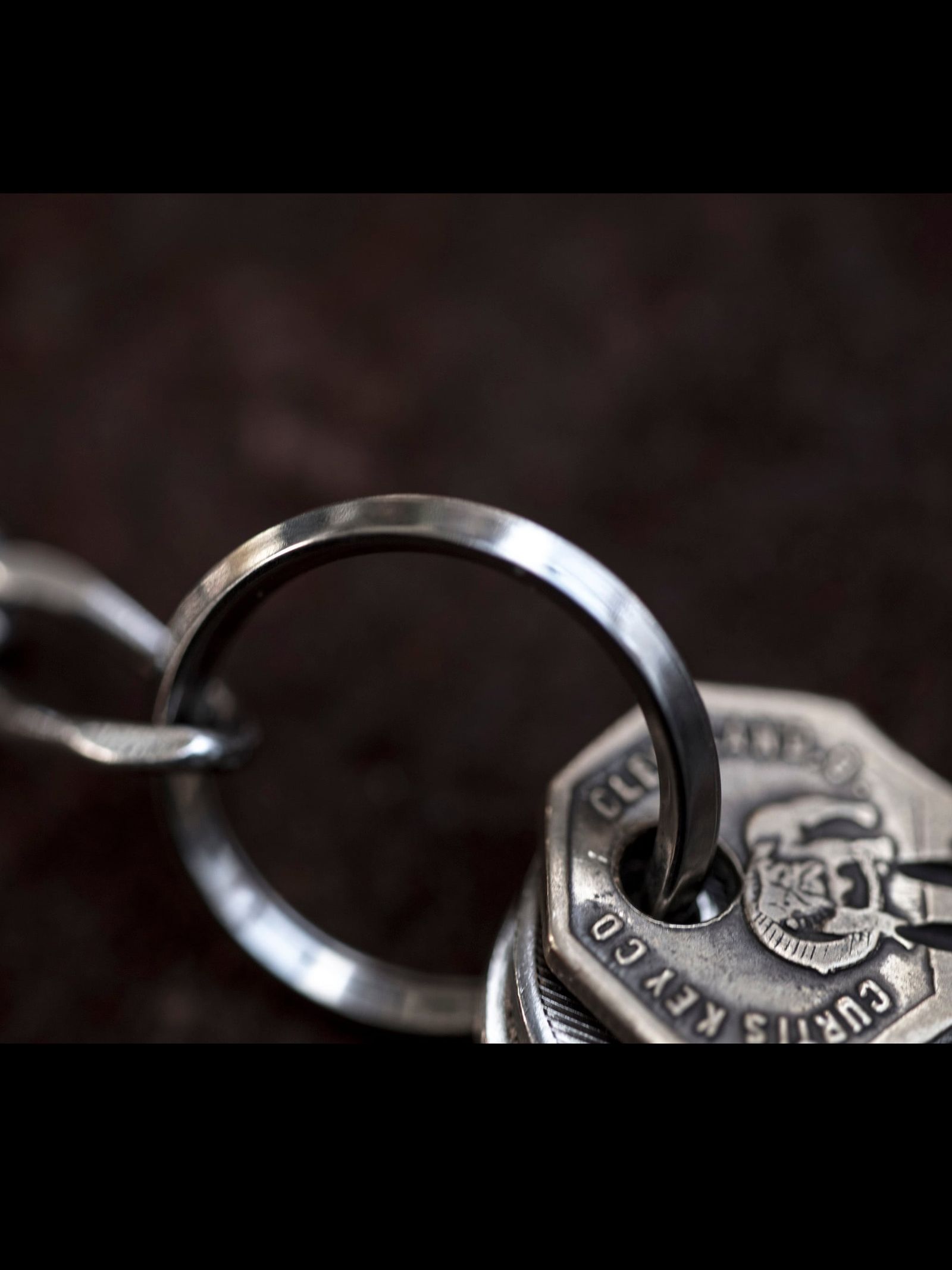 HORSE CLIP TYPE KEYCHAIN (BRASS)
