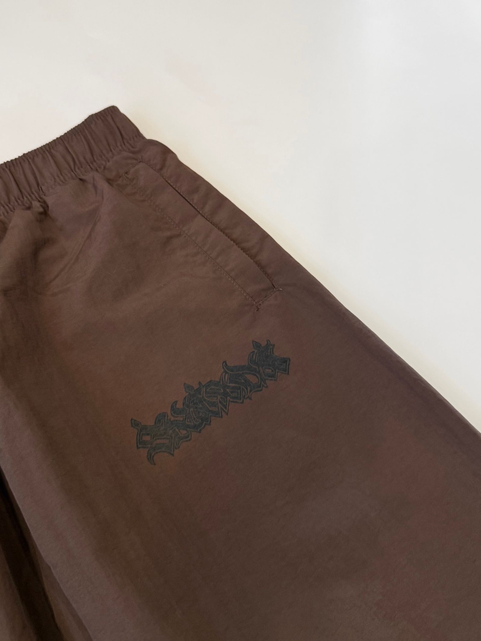 "IDATEN" NYLON ACTIVE PANTS (BROWN)