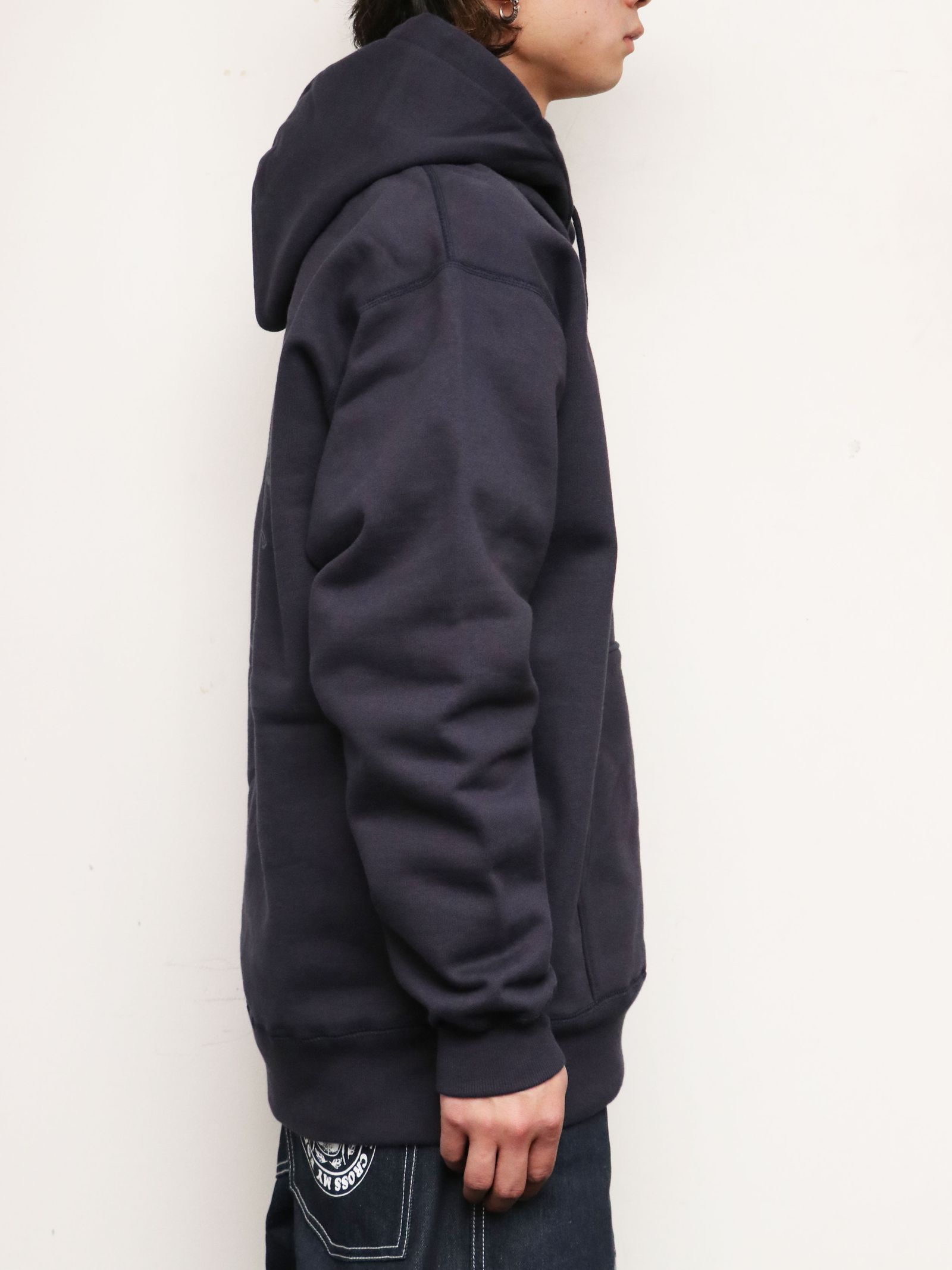 オリジナルヘビーオンスパーカー (ネイビー) / ORIGNAL HEAVY OZ PULLOVER (NAVY)