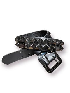 PYRAMID BELT / ピラミッドスタッズベルト (SILVER)