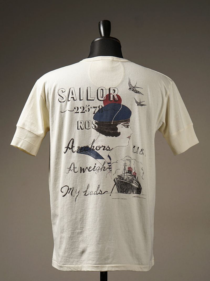 JACK TAR - S/S HENRY T-SHIRTS (WHITE)