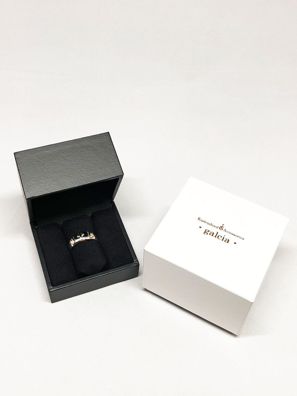 SWALLOW& CROSS RING (SILVER925×K10YG)