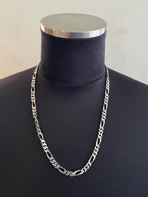 FIGRO NECKLACE CHAIN 60cm (厚み 約2.3mm , 幅約6.8mm) (SILVER925)