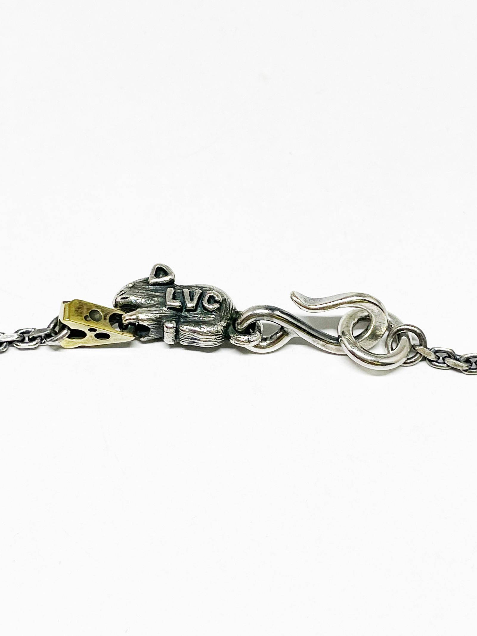LVC x SKANDA MEDAK NECKLACE (SILVER925×BRASS)