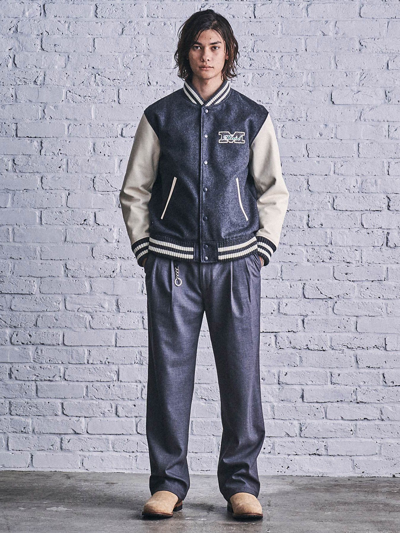 ワイド スラックス / WIDE SLACKS (CHARCOAL GRAY)