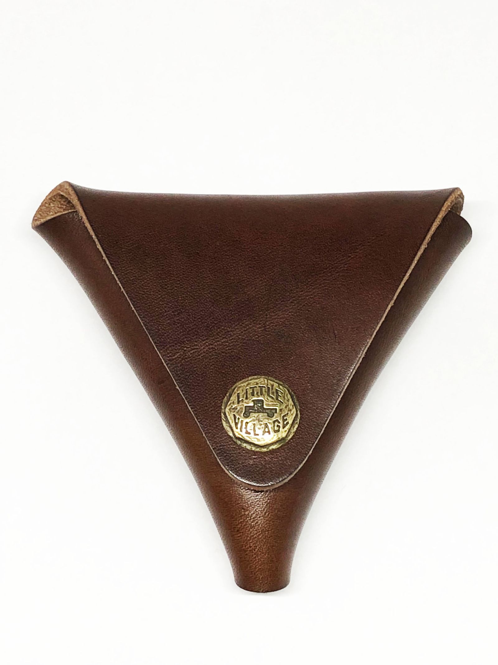 コインケース "ドリトス" (ブラウン×真鍮) / COIN CASE "DORITOS"(BROWN×BRASS)