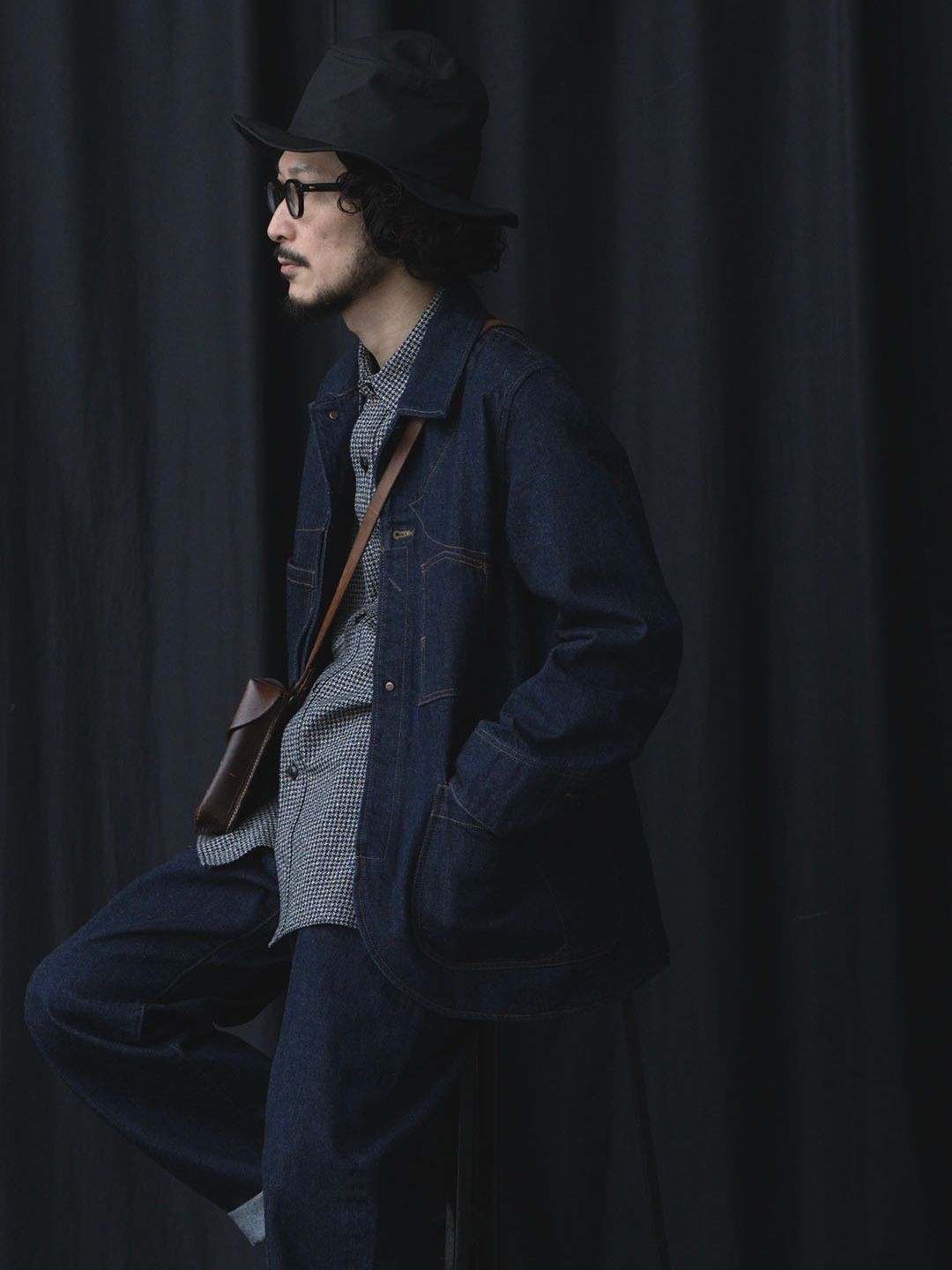 1910s 9oz DEATH VALLEY JACKET (DARK INDIGO)