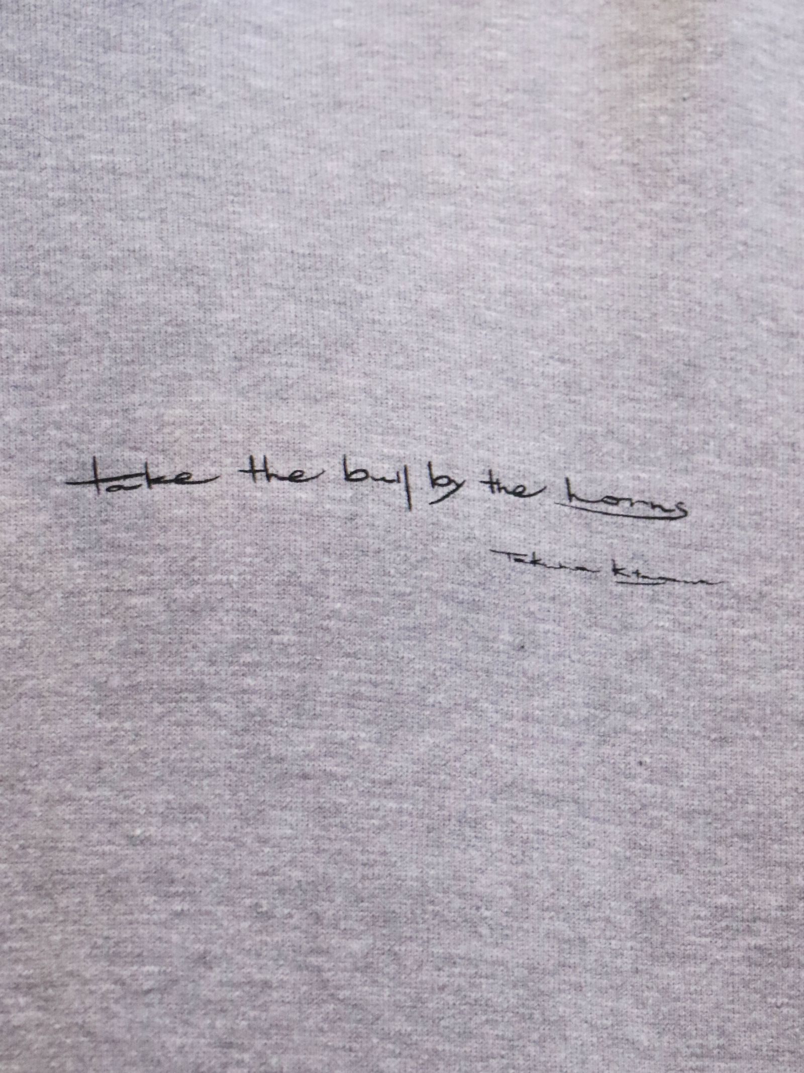 "Year of the ox"オリジナルヘビーオンスパーカー(グレー) / "Year of the ox"  ORIGNAL HEAVY OZ PULLOVER (GRAY)
