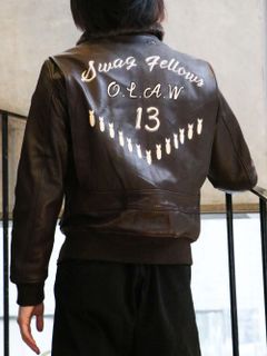 ハンドペイント G-1 フライトジャケット / HAND PAINT G-1 FILGHT JACKET
