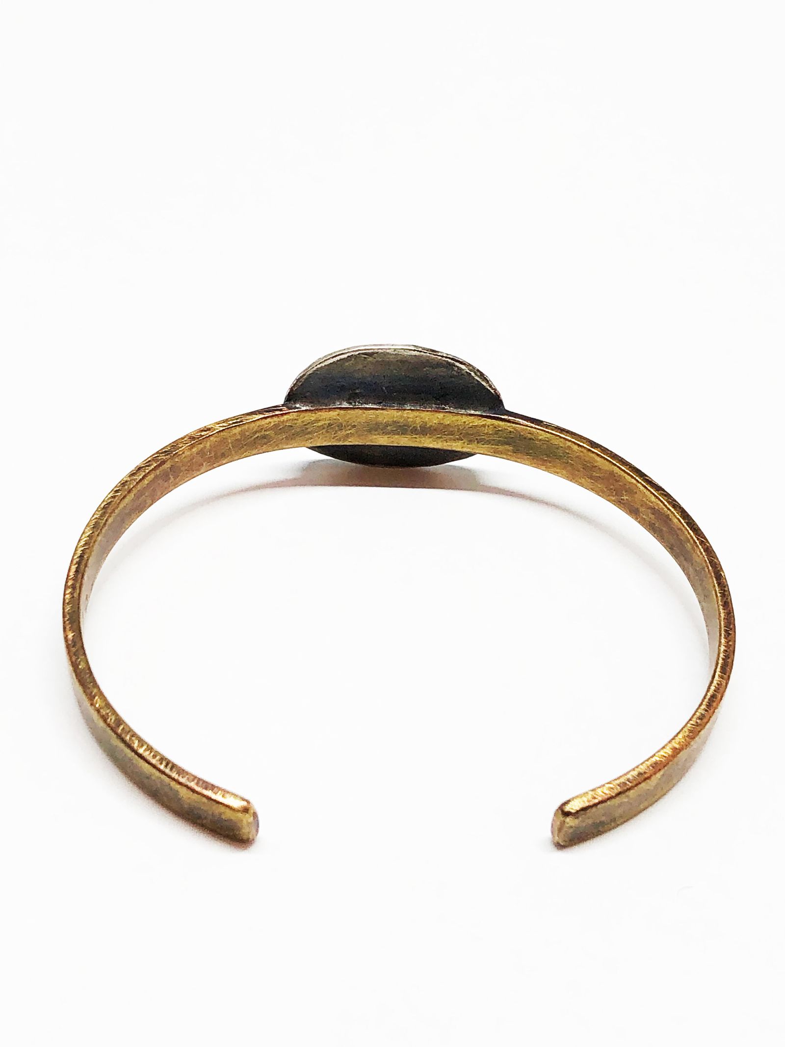 "WATARIDORI" カスタムバングル / "WATARIDORI" Custom Bangle(Brass x Silver 925)